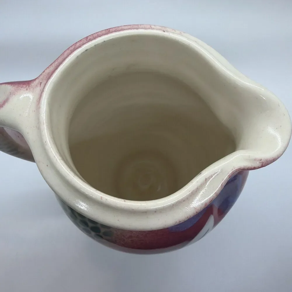 Vintage 1996 Kuniyoshi Studio Art Pottery Pitcher-Glazed